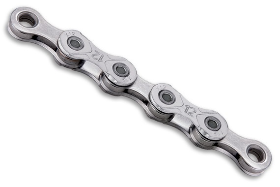KMC łańcuch X12 EPT 126ogniw srebrny