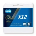KMC łańcuch X12 EPT 126ogniw srebrny