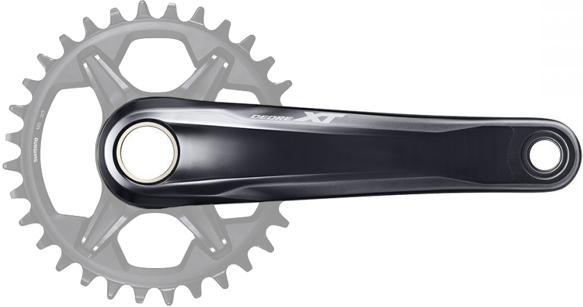 Shimano korba XT FC-M8100 12rz 175mm, bez tarczy