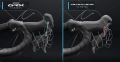 Shimano klamkomanetka GRX ST-RX815 Di2 2rz lewa