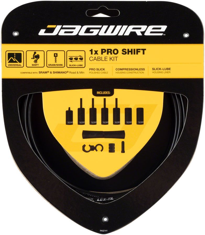 Jagwire zestaw przerzutkowy 1x Pro Shift czarny