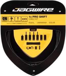 Jagwire zestaw przerzutkowy 1x Pro Shift biały