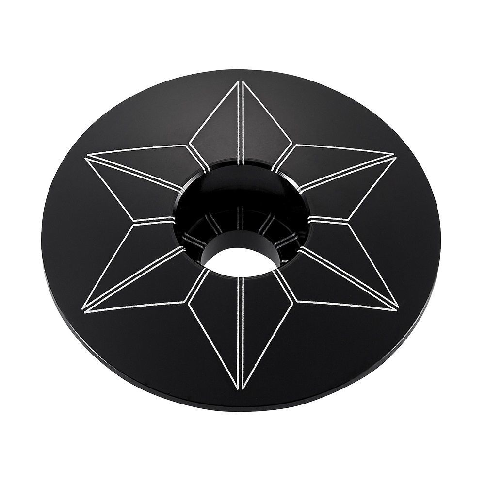 Supacaz kapsel/korek steru 1 1/8" czarny