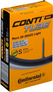 Continental dętka szosa Race 26 Light 20-25x650 S60mm 65g