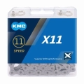 KMC łańcuch X11 Grey 11rz 118ogniw