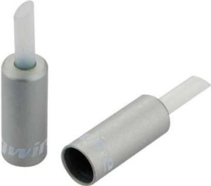 Jagwire końcówka pancerza hamulcowego z noskiem srebrna 5mm/2szt