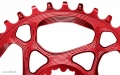 absoluteBlack koronka okrągła SRAM DM BOOST148 offset 3mm czerwona 28T