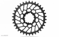 absoluteBlack koronka SRAM DM BB30 SUPER BOOST offset 0mm czarna 30T