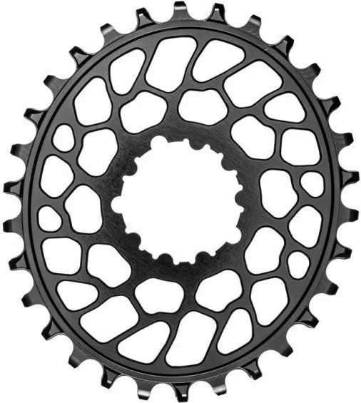 absoluteBlack koronka OVAL Sram Direct Mount BB30 SUPER BOOST offset 0mm czarna 30T