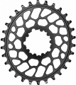 absoluteBlack koronka OVAL Sram Direct Mount BB30 SUPER BOOST offset 0mm czarna 30T