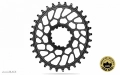 absoluteBlack koronka OVAL Sram Direct Mount BB30 SUPER BOOST offset 0mm czarna 30T