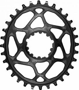 absoluteBlack koronka OVAL Sram DM offset 6mm czarna 26T