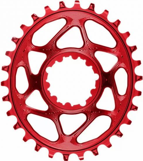 absoluteBlack koronka OVAL Sram DM offset 6mm czerwona 26T
