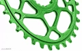 absoluteBlack koronka OVAL Cannondale Hollowgram DM offset 3.7mm czarna 30T