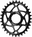 absoluteBlack koronka OVAL Cannondale Hollowgram DM offset 3.7mm czarna 30T