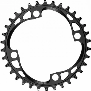 absoluteBlack koronka okrągła 104BCD czarna 32T
