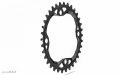 absoluteBlack koronka OVAL 104BCD Shimano HG+ 12spd czarna 32T