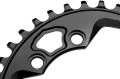 absoluteBlack OVAL ROTOR 76BCD czarna 30T
