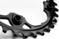 absoluteBlack koronka OVAL Sram 94BCD czarna 30T