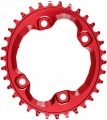 absoluteBlack koronka OVAL SHIMANO M8000/M7000 czerwona 30T