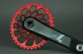 absoluteBlack koronka OVAL SRAM CX Direct Mount BB30 czarna 36T