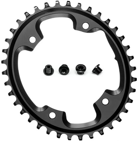 absoluteBlack koronka OVAL CX 9100/8000/9000/6800 110mm czarna 38T