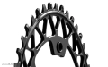 absoluteBlack koronka Oval Gravel 1X 110mm/5 1.5mm offset szara 44T