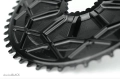 absoluteBlack koronka OVAL AERO SRAM direct mount  1X czarna 50T