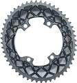 absoluteBlack koronka OVAL Shimano R9100/R8000/R7000 110BCD napęd 2X szara 50T