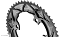 absoluteBlack koronka okrągła Shimano R9100/R8000/R7000 110BCD napęd 2X szara 50T