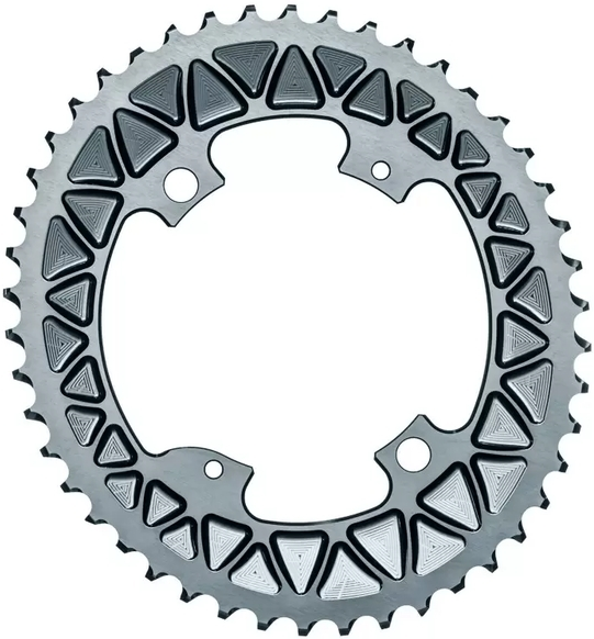 absoluteBlack koronka Oval Premium Sub Compact 110/4 napęd 2X szary 46T