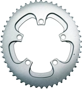absoluteBlack koronka OVAL 110/4BCD Silver Series napęd 2X szara 34T