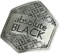 absoluteBlack naklejka Metal