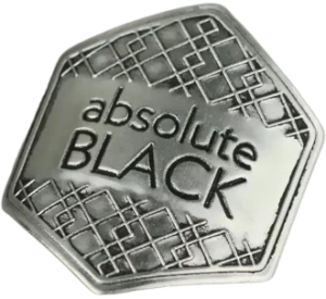 absoluteBlack naklejka Metal