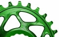 absoluteBlack koronka OVAL Race Face Cinch DM BOOST148 30T czarna