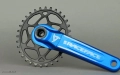 absoluteBlack koronka OVAL Race Face Cinch DM czarna 30T