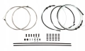 Jagwire zestaw hamulcowy Road Elite Link Brake fioletowy