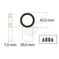 Wheels MFG łożysko Enduro 6806 Angular Contact 1szt