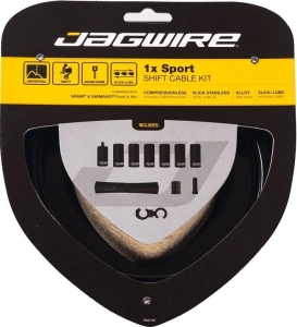 Jagwire zestaw przerzutkowy Sport 1x Shift czarny