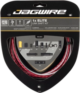 Jagwire zestaw przerzutkowy Road Elite Link 1x Shift czerwony
