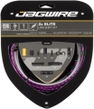 Jagwire zestaw przerzutkowy Road Elite Link 2x Shift fioletowy