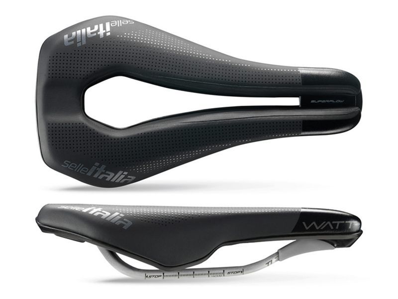 Selle Italia siodło Watt Gel Superflow U3 czarne