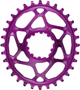 absoluteBlack koronka OVAL SRAM DM BOOST148 offset 3mm fioletowa 28T