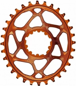 absoluteBlack koronka OVAL SRAM DM BOOST148 offset 3mm pomarańczowa 28T