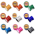 Esi Grips korki kierownicy Bar Plugs pomarańczowe