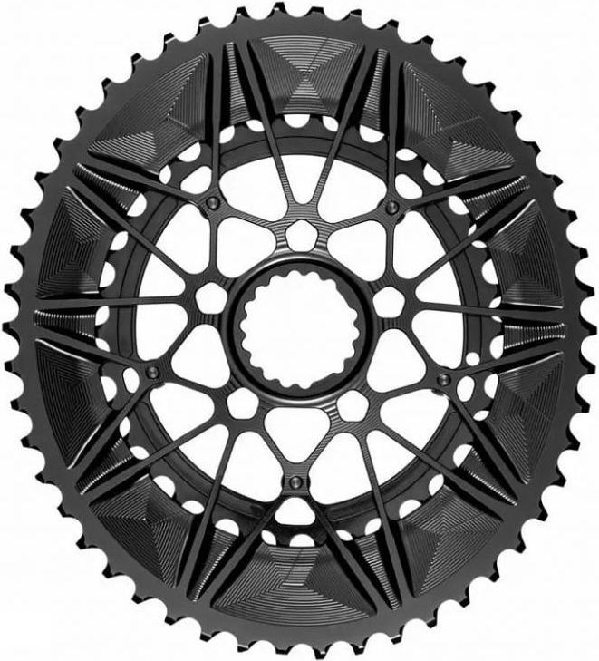 absoluteBlack zębatka Oval Cannondale Road Direct Mount komplet 50/34T