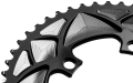 absoluteBlack koronka okrągła Shimano R9100/R8000/R7000 110BCD napęd 2X czarna 50T