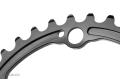 absoluteBlack koronka OVAL SRAM 110BCD napęd 2X czarna 50T