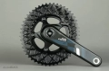 absoluteBlack koronka OVAL SRAM 110BCD napęd 2X czarna 52T