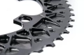 absoluteBlack koronka OVAL SRAM 110BCD napęd 2X szara 52T